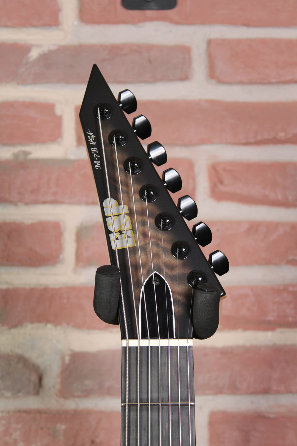 USA M-7 Baritone See  Thru Black Sunburst EMG